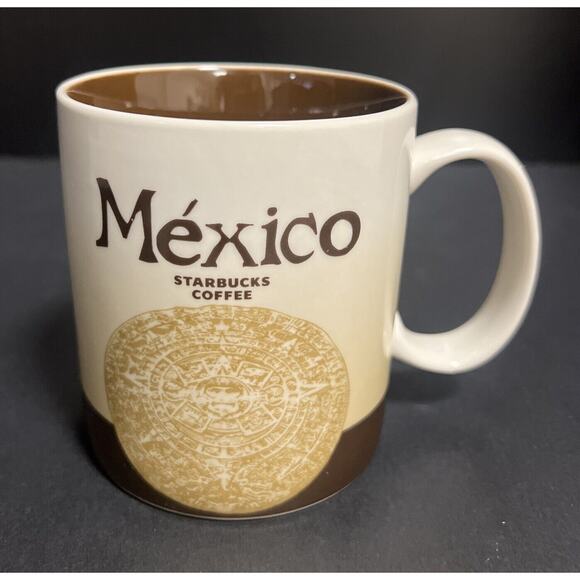 Starbucks Coffee Mug Mexico 2014 Global City Icon 16oz 473ml Collector Series - Picture 1 of 6